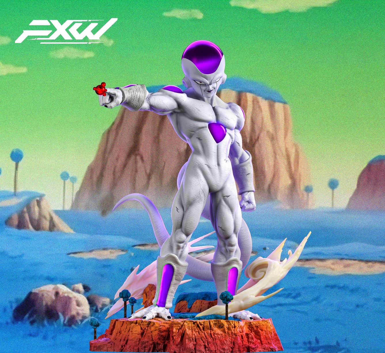 Frieza 4th Form - Dragon Ball