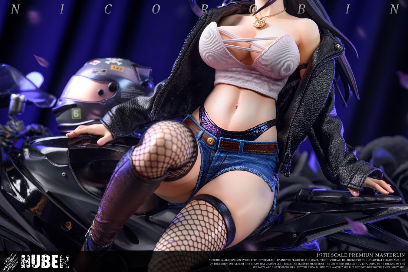 Motorcycle Girl Robin - One Piece