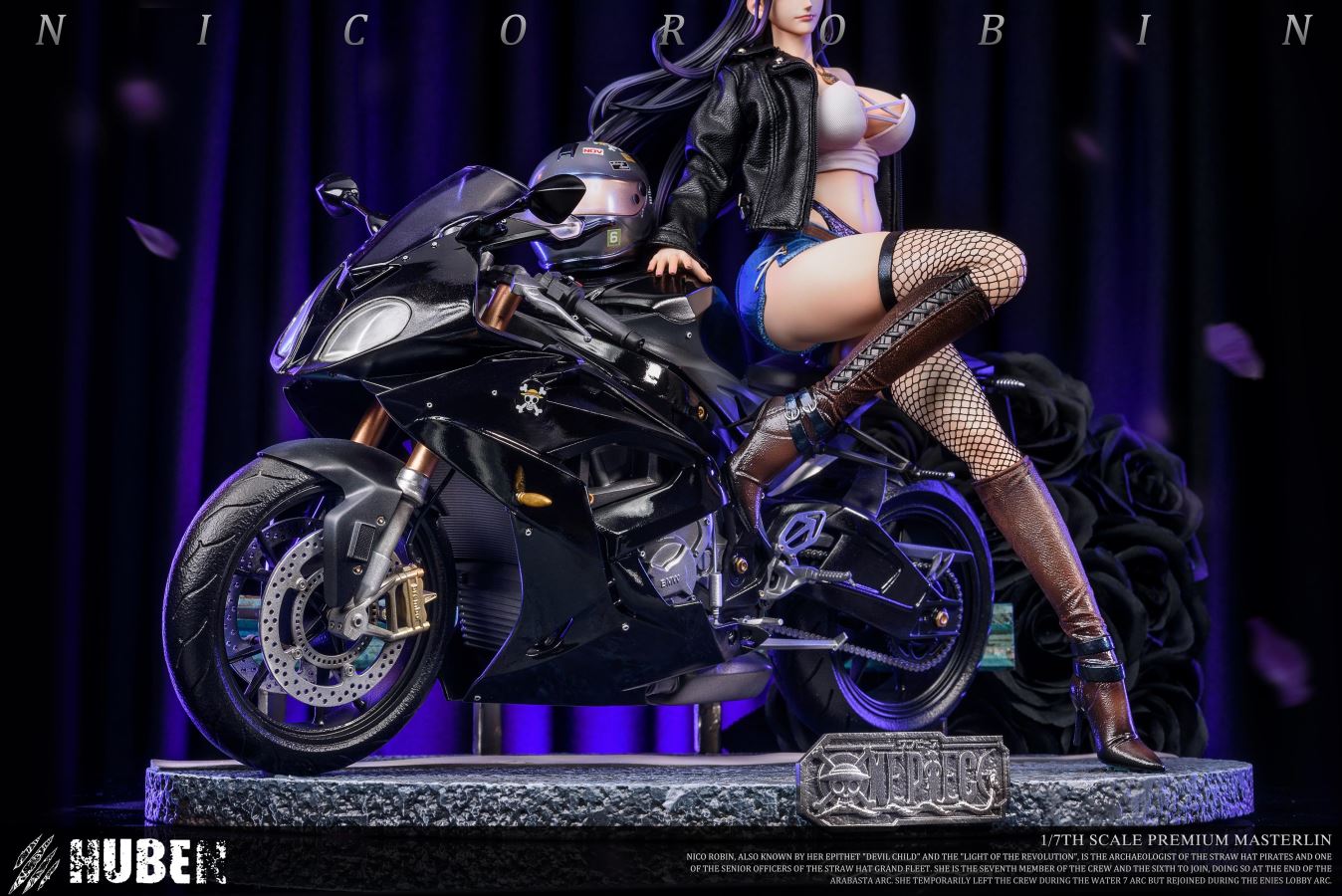 Motorcycle Girl Robin - One Piece