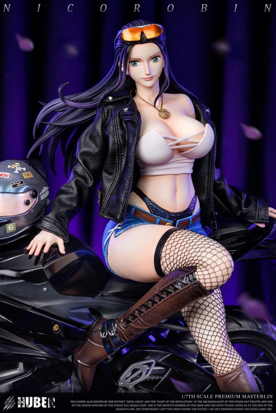 Motorcycle Girl Robin - One Piece