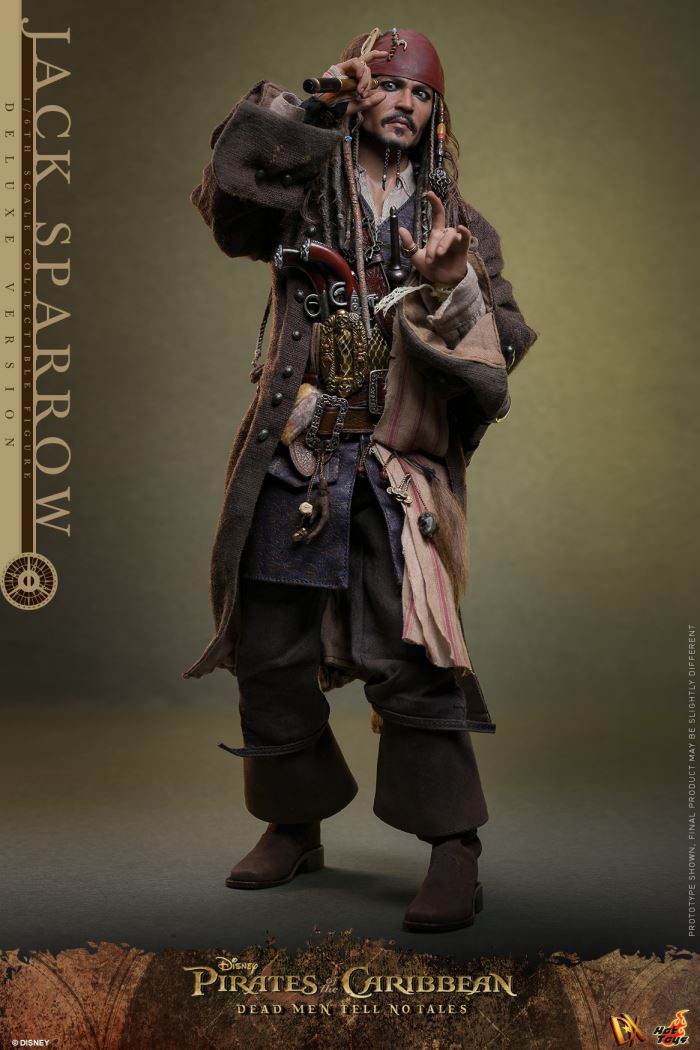 Pirates of the Caribbean 5: Dead Men Tell No Tales Captain Jack Sparrow 1:6