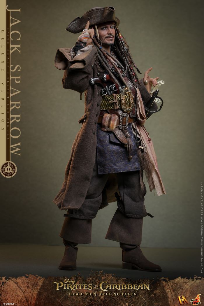 Pirates of the Caribbean 5: Dead Men Tell No Tales Captain Jack Sparrow 1:6