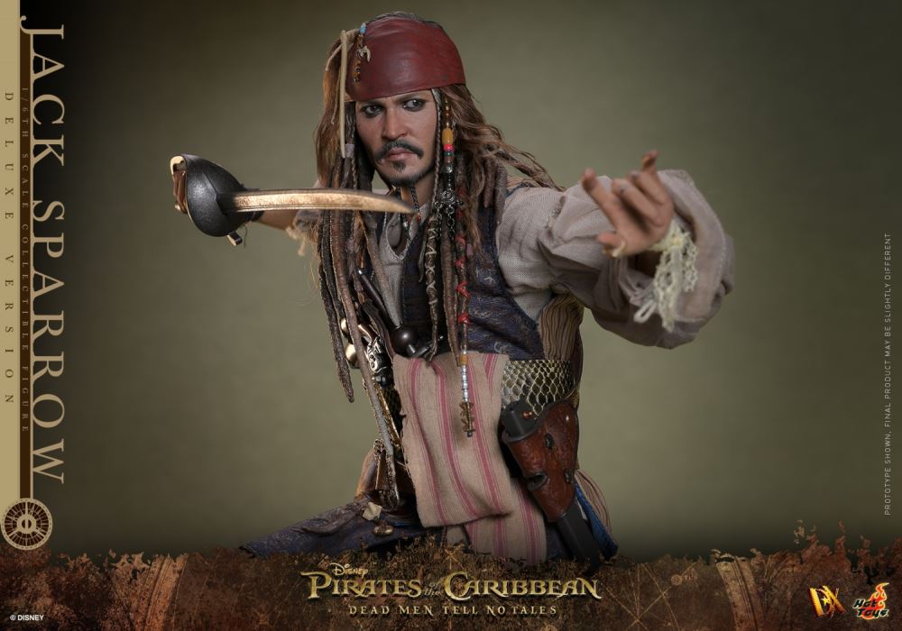 Pirates of the Caribbean 5: Dead Men Tell No Tales Captain Jack Sparrow 1:6