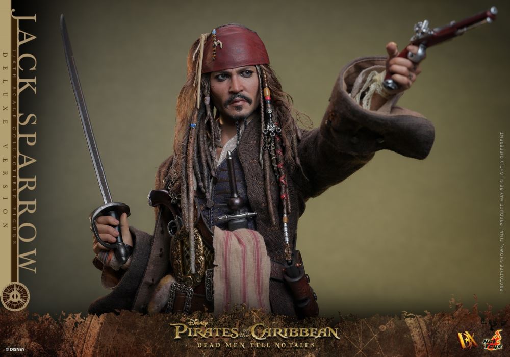 Pirates of the Caribbean 5: Dead Men Tell No Tales Captain Jack Sparrow 1:6
