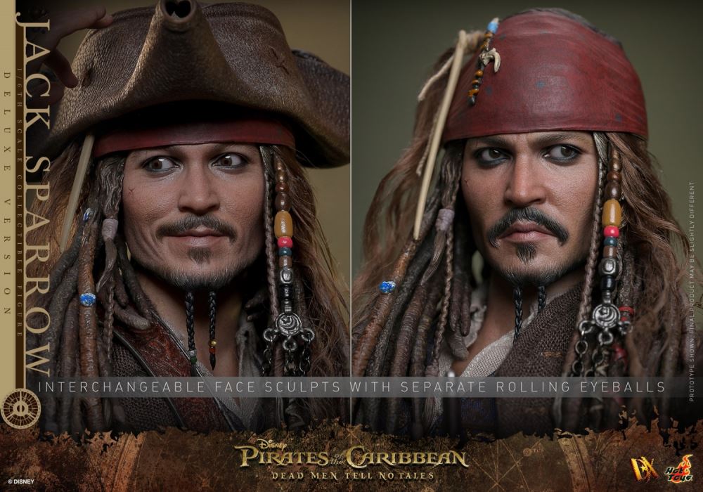 Pirates of the Caribbean 5: Dead Men Tell No Tales Captain Jack Sparrow 1:6
