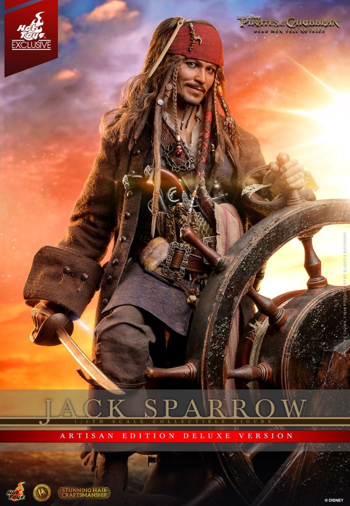 Pirates of the Caribbean 5: Dead Men Tell No Tales Captain Jack Sparrow 1:6