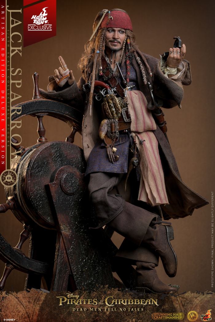 Pirates of the Caribbean 5: Dead Men Tell No Tales Captain Jack Sparrow 1:6