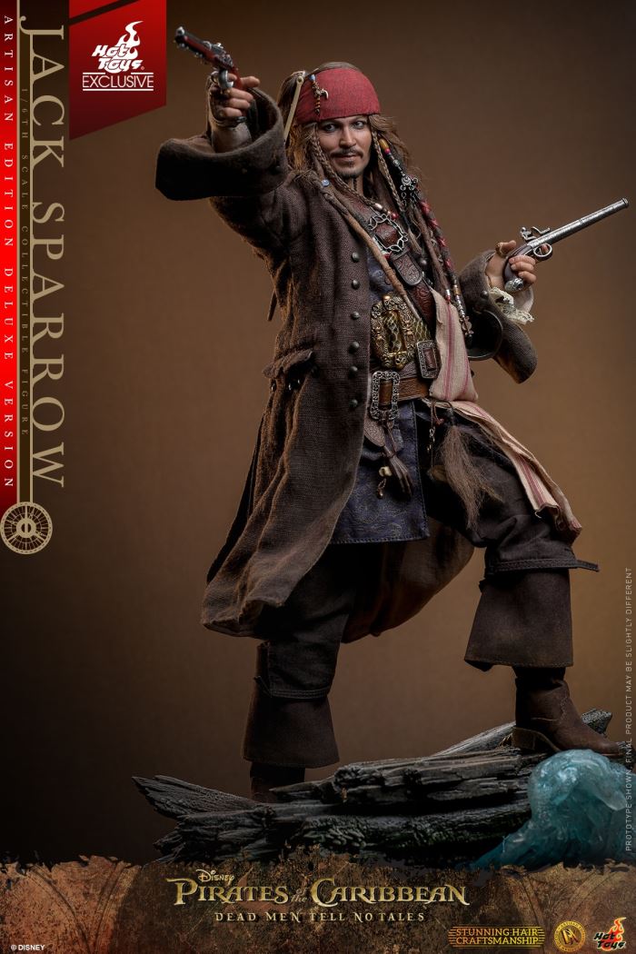 Pirates of the Caribbean 5: Dead Men Tell No Tales Captain Jack Sparrow 1:6