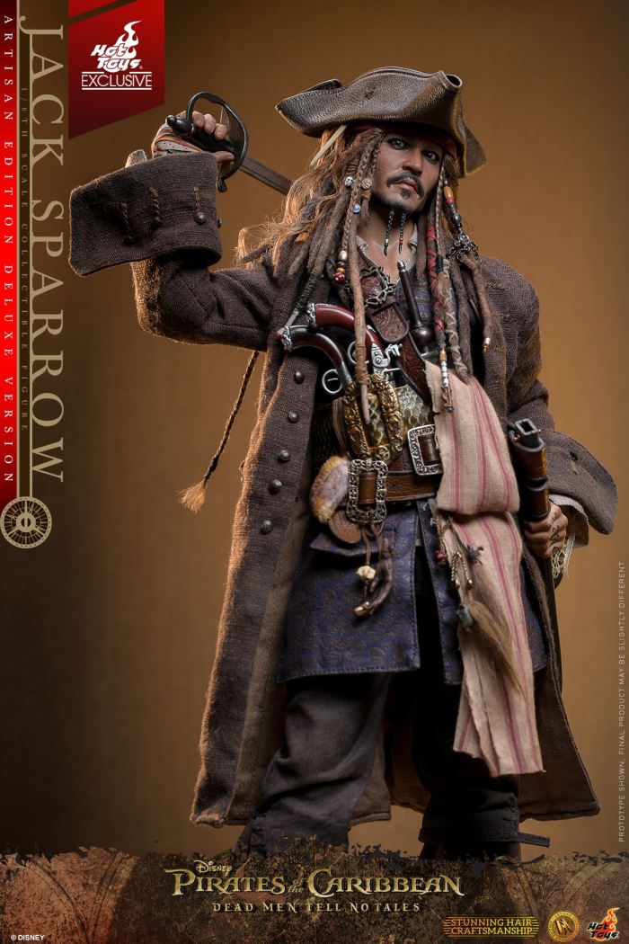 Pirates of the Caribbean 5: Dead Men Tell No Tales Captain Jack Sparrow 1:6
