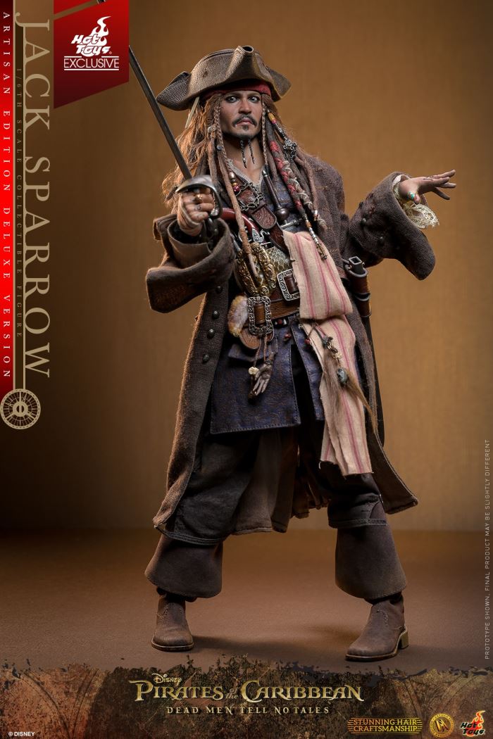 Pirates of the Caribbean 5: Dead Men Tell No Tales Captain Jack Sparrow 1:6