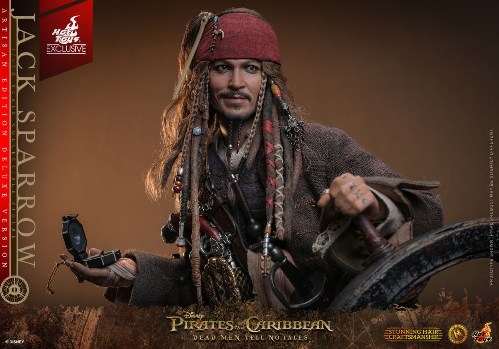 Pirates of the Caribbean 5: Dead Men Tell No Tales Captain Jack Sparrow 1:6
