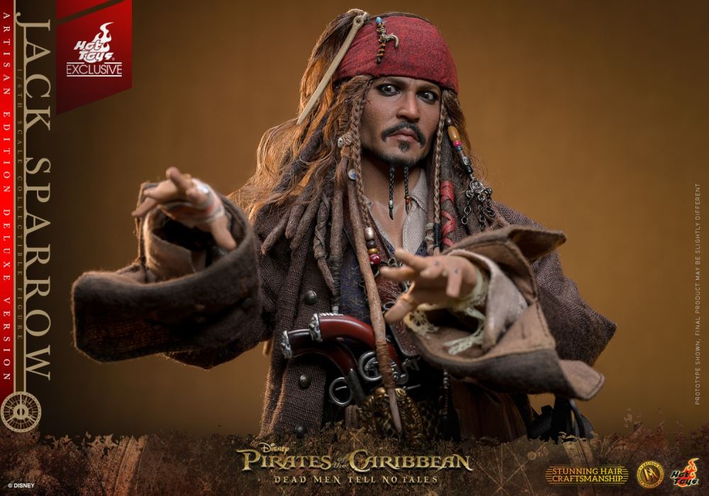 Pirates of the Caribbean 5: Dead Men Tell No Tales Captain Jack Sparrow 1:6