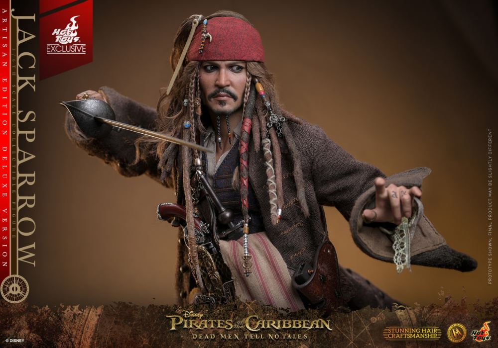 Pirates of the Caribbean 5: Dead Men Tell No Tales Captain Jack Sparrow 1:6