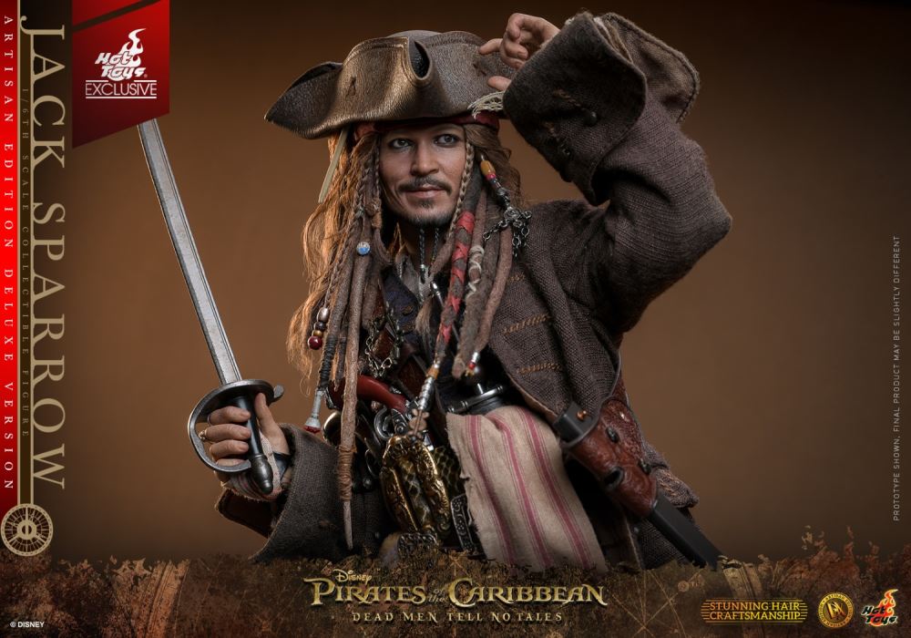 Pirates of the Caribbean 5: Dead Men Tell No Tales Captain Jack Sparrow 1:6