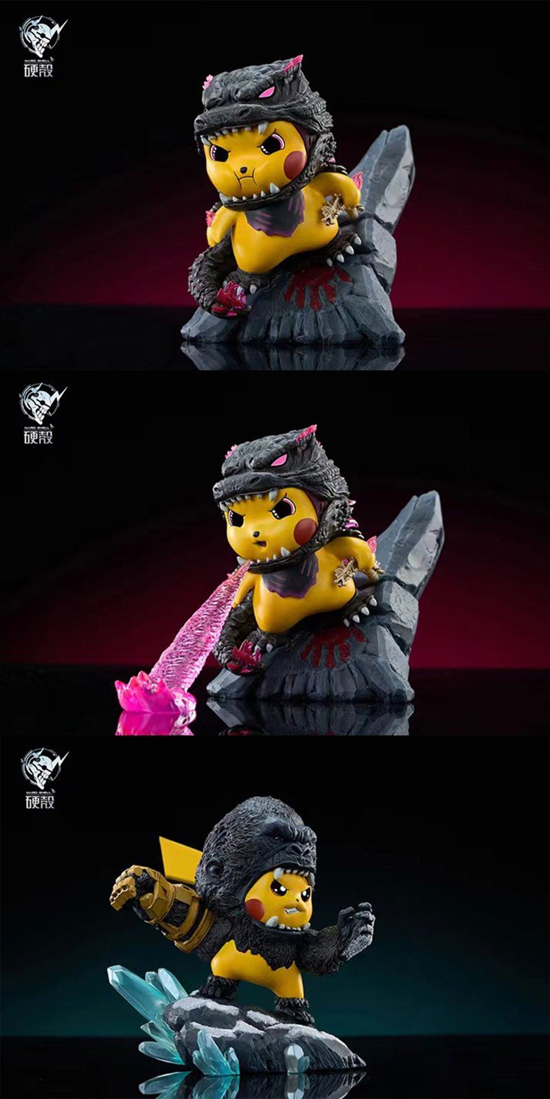 Godzilla & Kong Cosplay Pikachu – Pokemon Godzilla x Kong