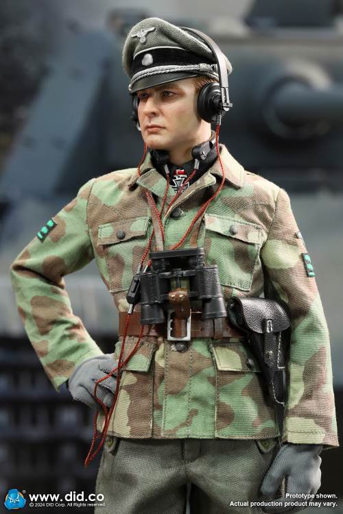 World War II German armor commander Max Wenscher 1/6