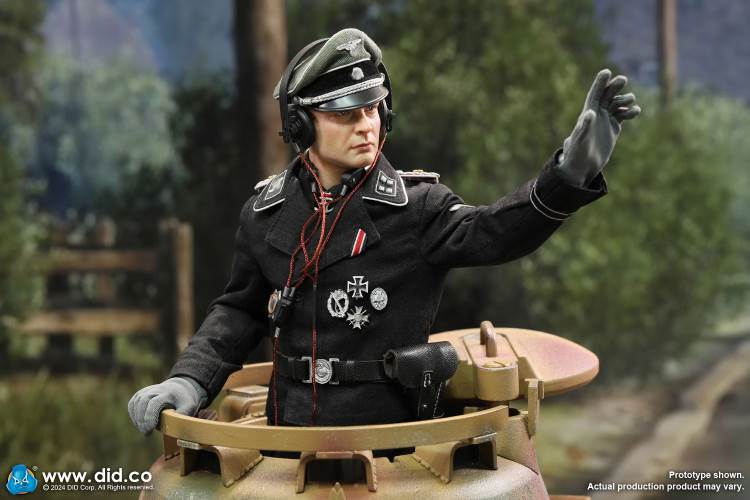 World War II German armor commander Max Wenscher 1/6