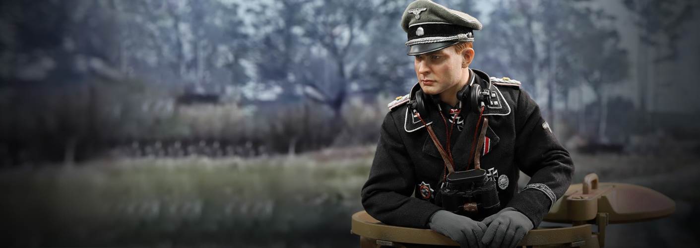 World War II German armor commander Max Wenscher 1/6