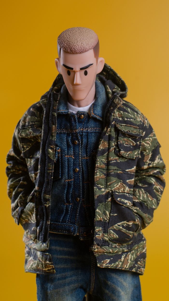 Male doll head sculpt set 3.0 [black hair/light brown] 1/6