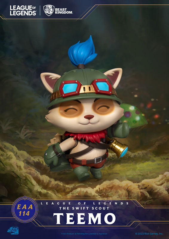 Egg Attack Action EAA-114 League of Legends Teemo the Swiift Scout