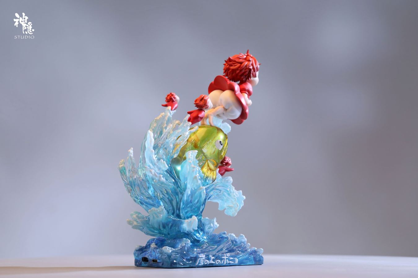 The Bond of Golden Fish Ponyo - Ponyo on the cliff