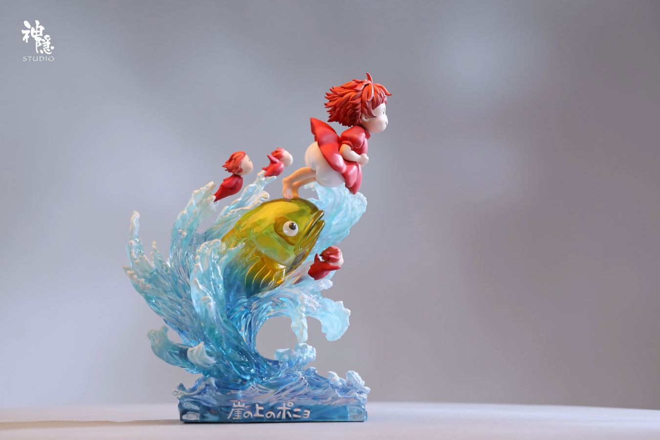 The Bond of Golden Fish Ponyo - Ponyo on the cliff