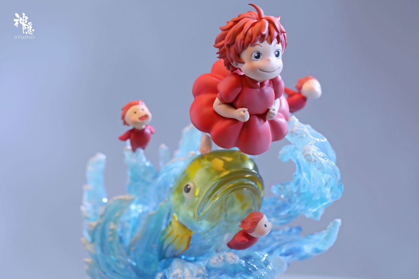 The Bond of Golden Fish Ponyo - Ponyo on the cliff