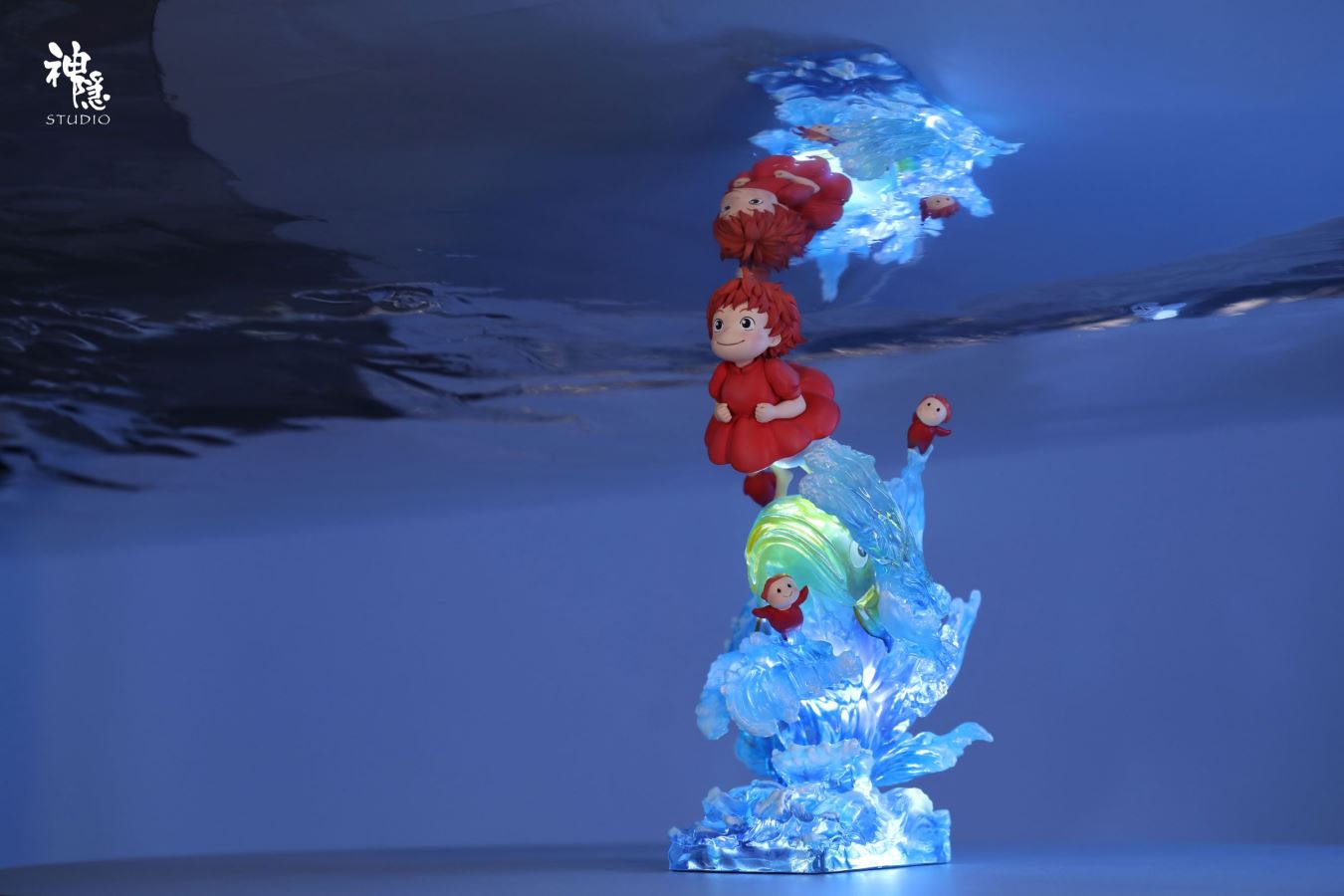 The Bond of Golden Fish Ponyo - Ponyo on the cliff