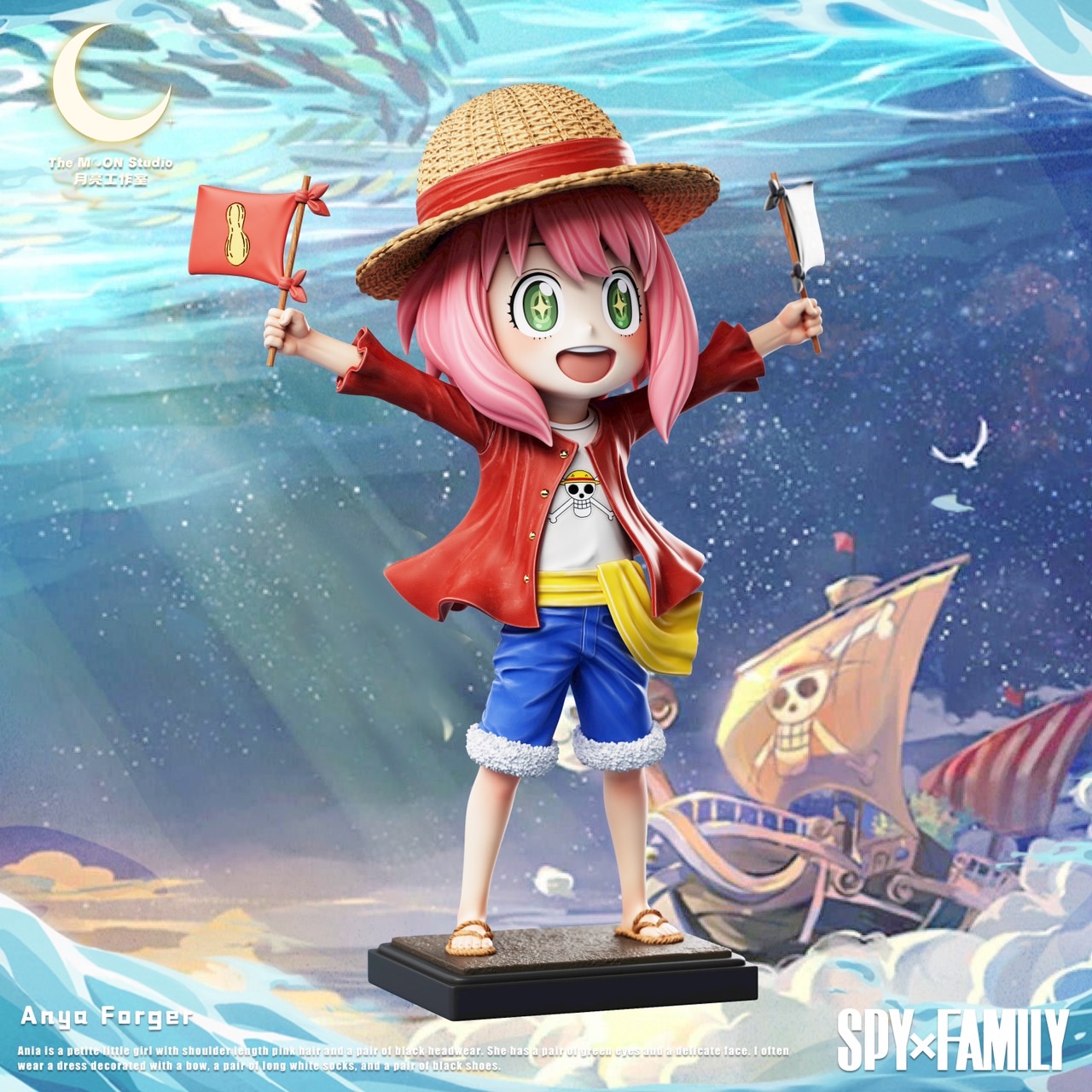 Anya cos Luffy