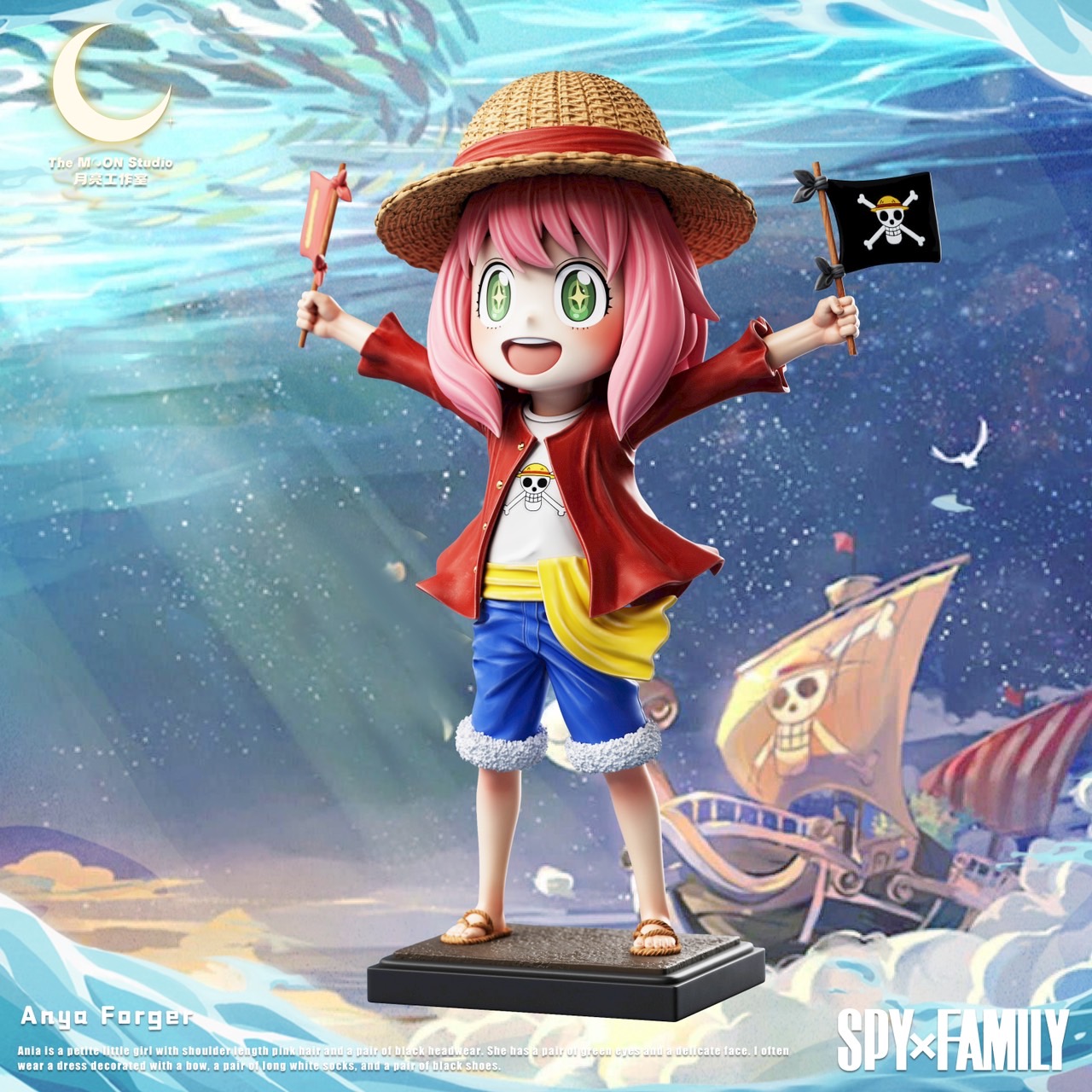 Anya cos Luffy