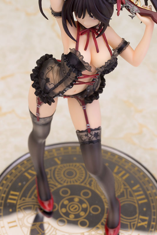 Date A Live Kurumi Tokisaki Lingerie Ver. Black color 1/7