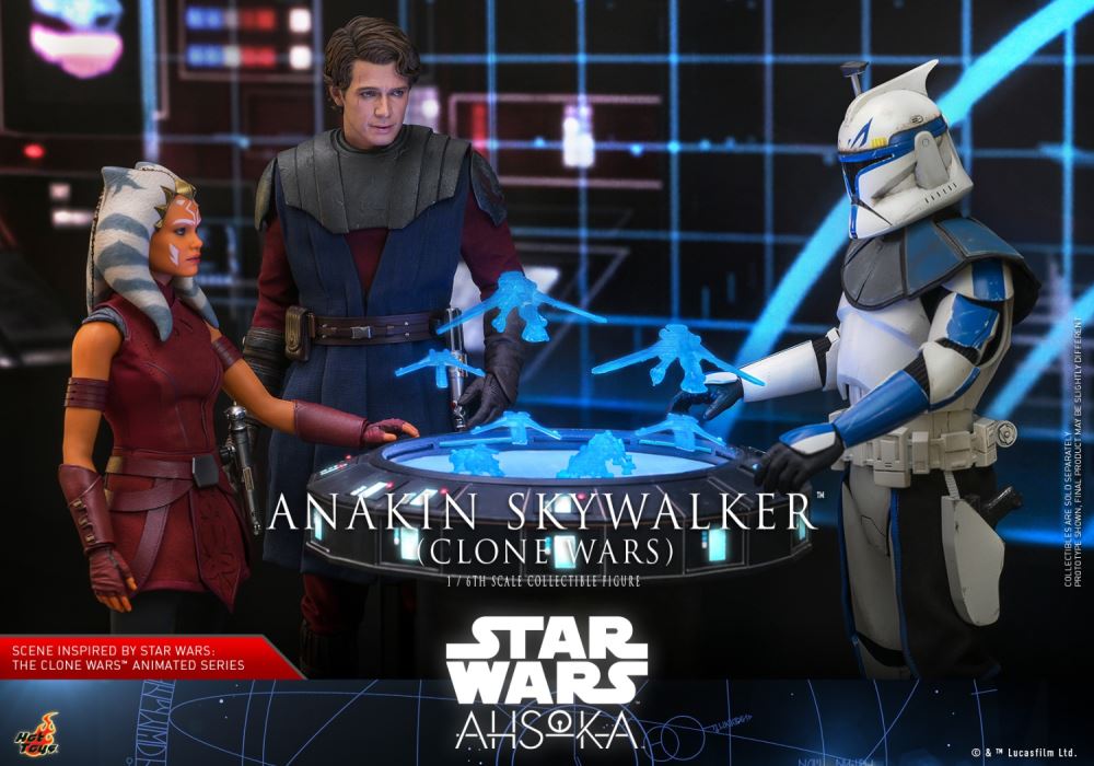 Star Wars Ahsoka - Anakin Skywalker (Clone Wars) 1/6