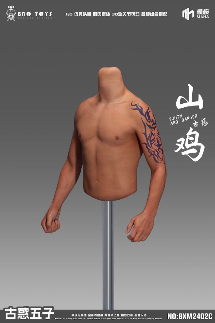 Young and Dangerous Series-Young and Dangerous Five Head Sculpture Set/BXM2407 Jeans 1/6