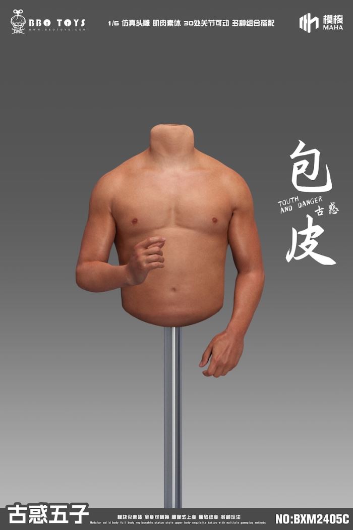 Young and Dangerous Series-Young and Dangerous Five Head Sculpture Set/BXM2407 Jeans 1/6