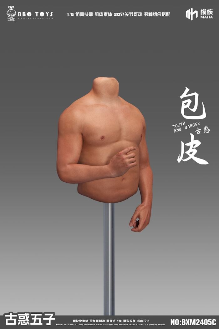 Young and Dangerous Series-Young and Dangerous Five Head Sculpture Set/BXM2407 Jeans 1/6