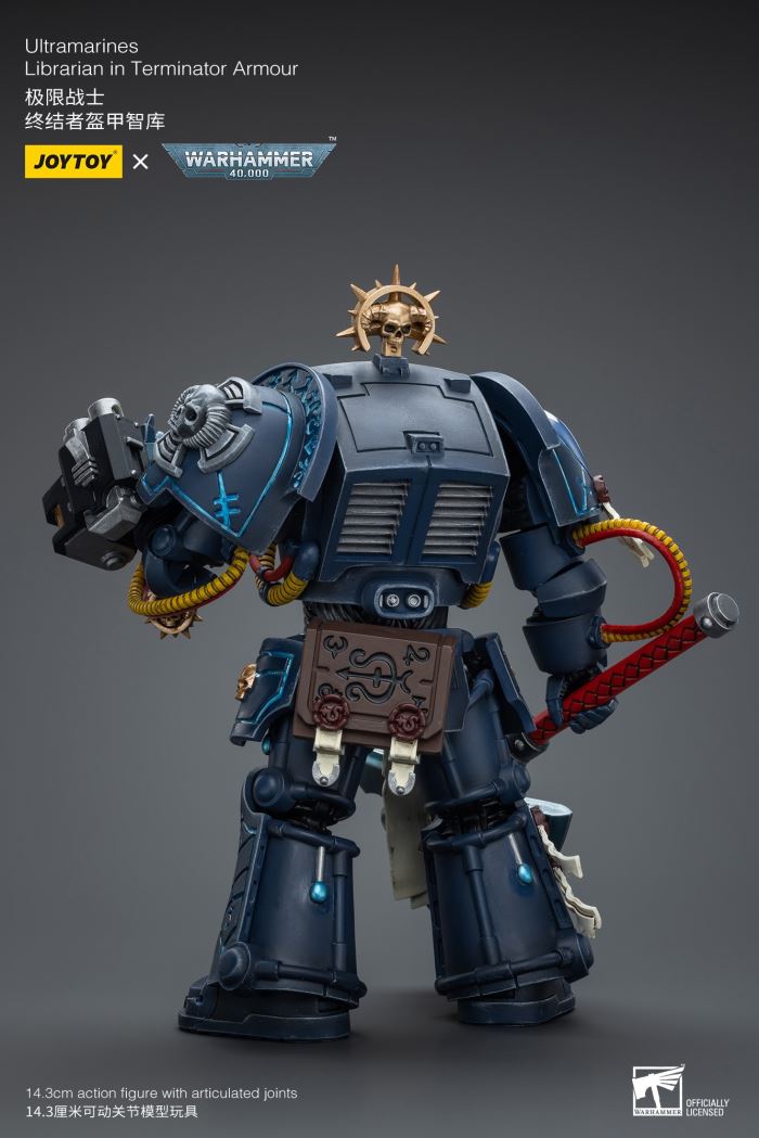 Ultramarines-Terminator Armor Think Tank/Terminator Captain Agyman/Team 3-person group 1/18