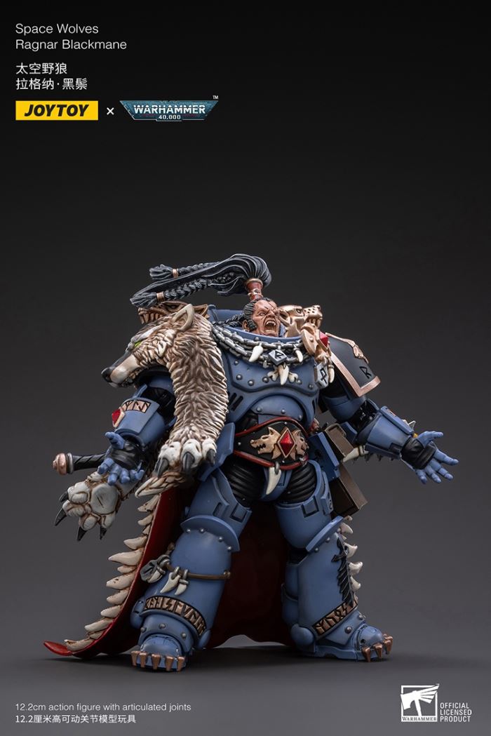 Ultramarine Redeemer Dreadmecha Thales Brothers/Space Wolf Ragnar Blackmane/Brutal Bjorn 1/18