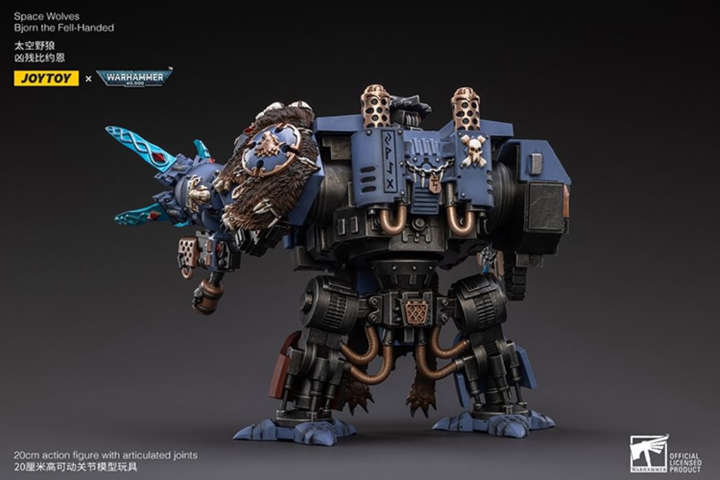 Ultramarine Redeemer Dreadmecha Thales Brothers/Space Wolf Ragnar Blackmane/Brutal Bjorn 1/18