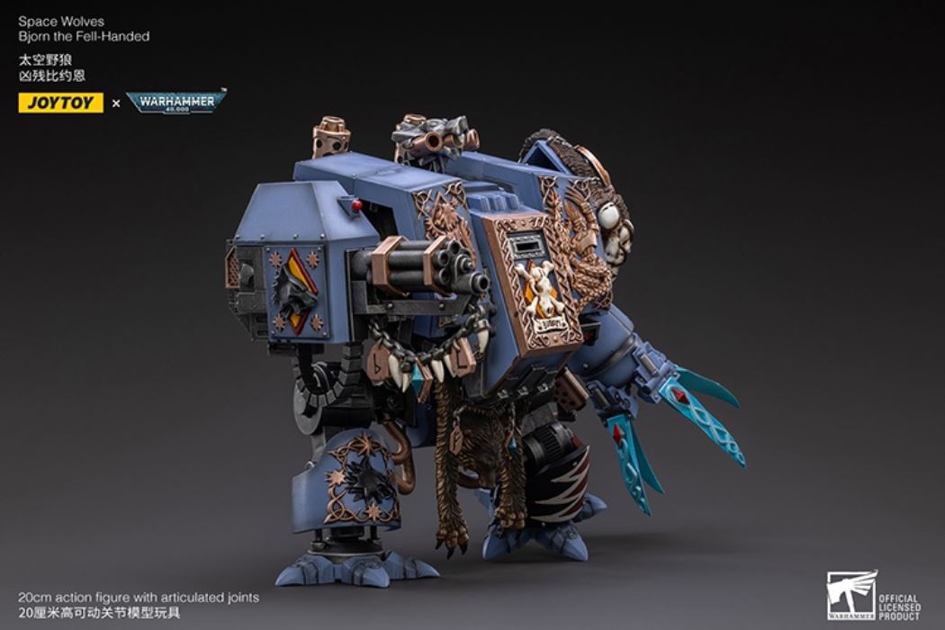 Ultramarine Redeemer Dreadmecha Thales Brothers/Space Wolf Ragnar Blackmane/Brutal Bjorn 1/18