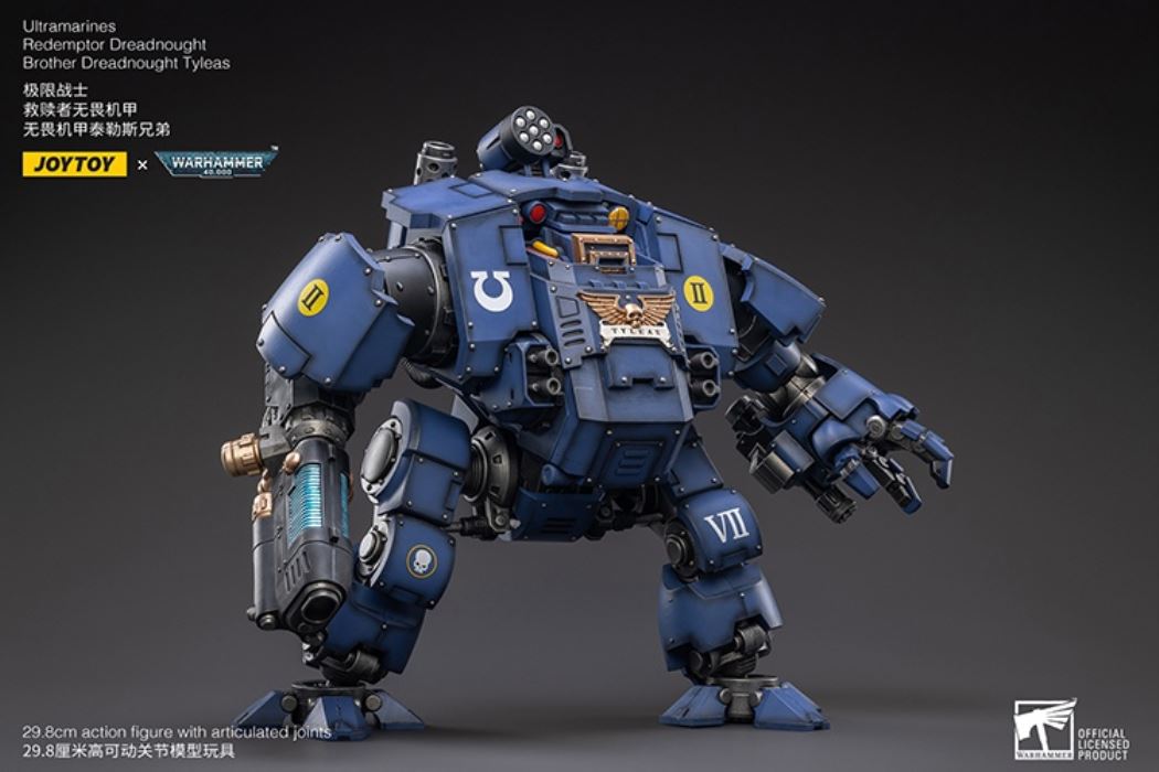Ultramarine Redeemer Dreadmecha Thales Brothers/Space Wolf Ragnar Blackmane/Brutal Bjorn 1/18