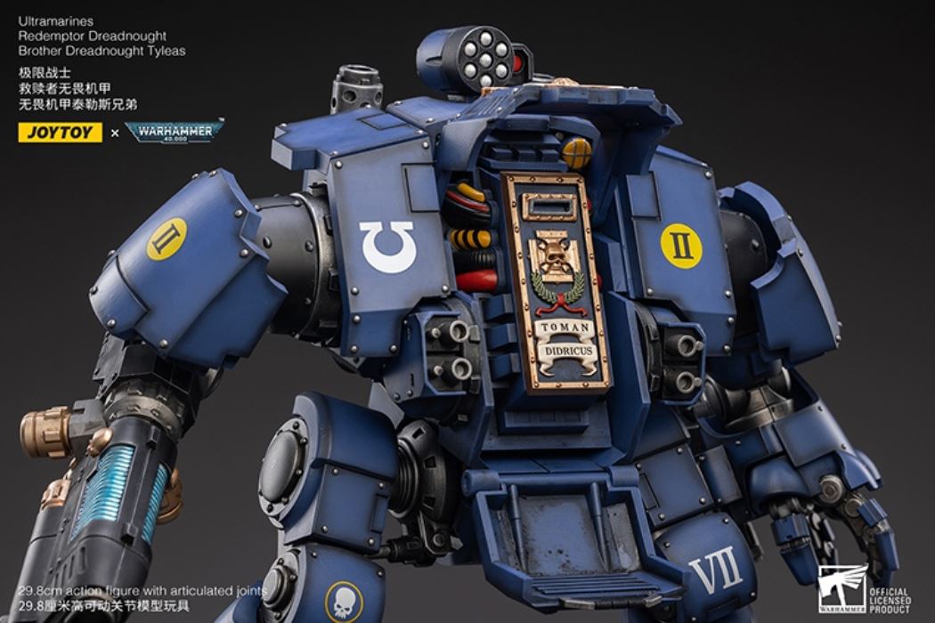 Ultramarine Redeemer Dreadmecha Thales Brothers/Space Wolf Ragnar Blackmane/Brutal Bjorn 1/18