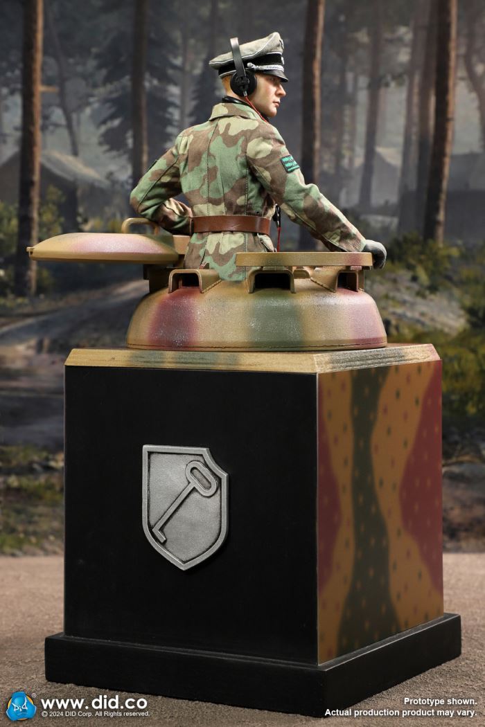 Panther tank scene (with MG34 machine gun) 1/6