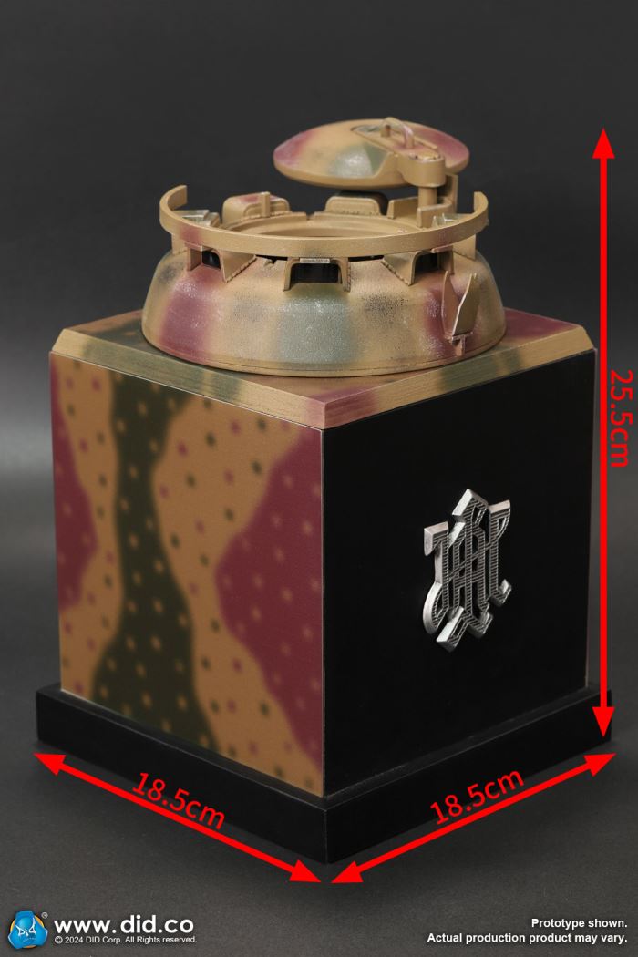 Panther tank scene (with MG34 machine gun) 1/6