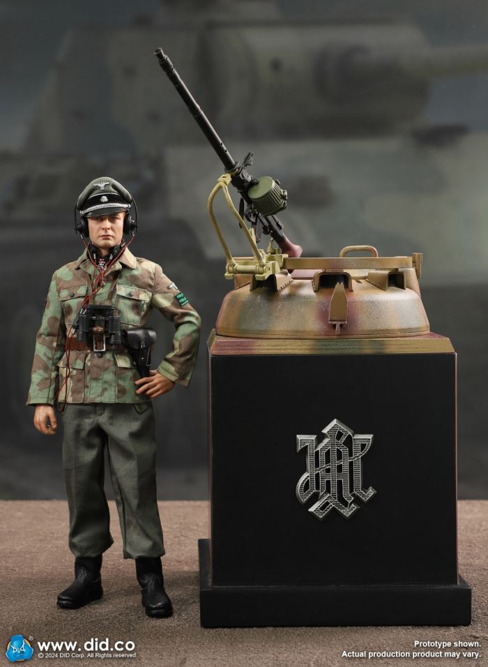 Panther tank scene (with MG34 machine gun) 1/6
