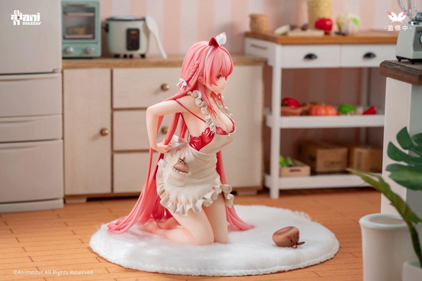 White rabbit Rosu-Apron.ver 1/7
