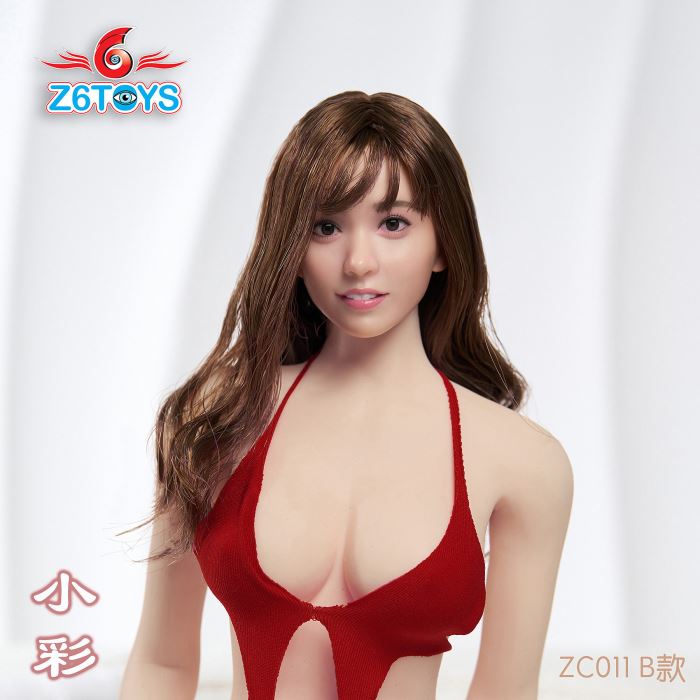 Japanese Female Head Sculpture 1/6