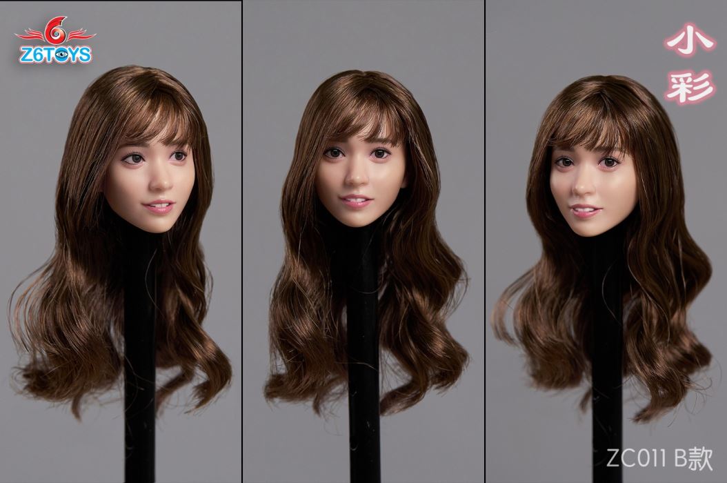 Japanese Female Head Sculpture 1/6