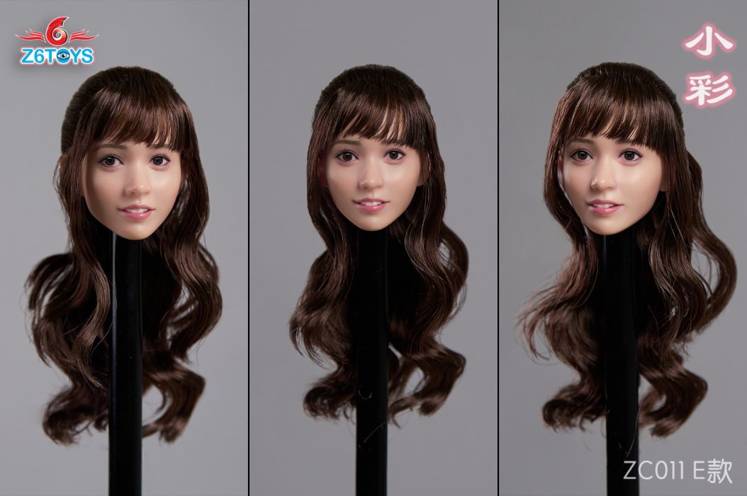 Japanese Female Head Sculpture 1/6