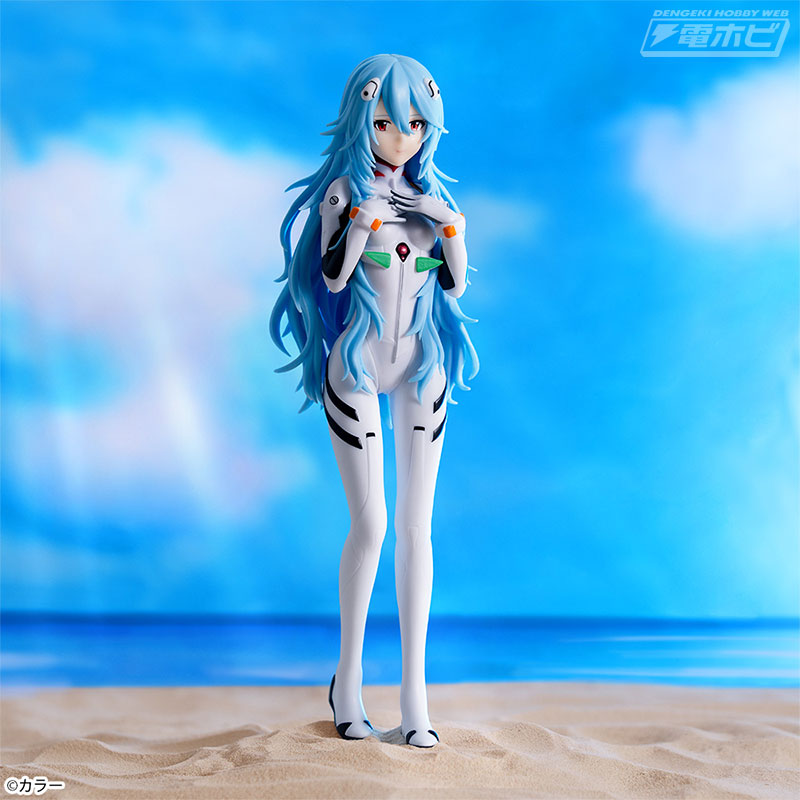Shin Evangelion Movie Super Premium Figure Rei Ayanami Long Hair Ver