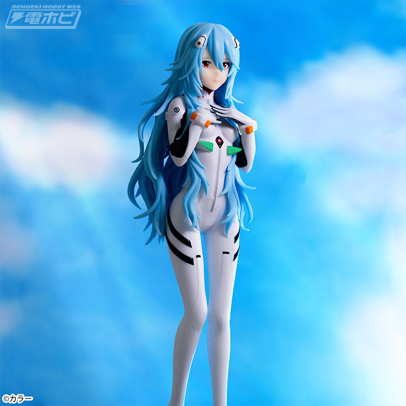 Shin Evangelion Movie Super Premium Figure Rei Ayanami Long Hair Ver